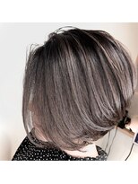 アヴァンス 深井店(AVANCE.)&nbsp;白髪ぼかしデザインカラー×似合わせカット