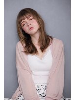 ヘアーズ ベリー 香椎店(hairs BERRY)&nbsp;グレージュハイライト_ことりベージュ_毛先パーマ♪