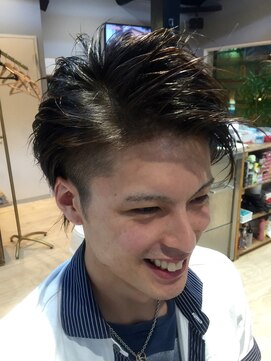 ハックス(HK's) ツーブロックショートレイヤー