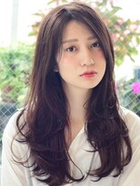 キアラ(Kchiara) 暗髪毛先カールロング・天神kchiara川野直人