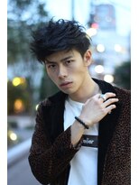 ブークル(boucle)&nbsp;大人カッコいい黒髪ショートパーマ