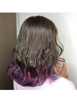 カルマ(KARMA)&nbsp;裾カラーピンク＋バイオレット