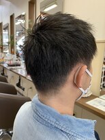 コアフィールフィス(COIFFURE fils)&nbsp;《見附　今町》大人メンズ　束感刈り上げスタイル