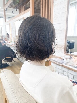ロビー(LOBBY) 大人キレイボブパーマ