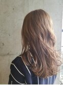 ロング×ハイ透明感カラー