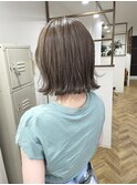 外国人風ハイライトグレージュオリーブアッシュ20代30代40代