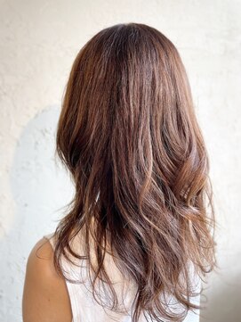 ヘア カンパニー トワ 千葉店(TOWA) かきあげふんわりカール×ハイライト×ハイトーン