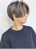 【松戸　ムラマツ】ショートボブ　ツーブロック　アッシュ