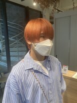 シェノン 奈良橿原店(CHAINON) 平野紫耀マッシュ／コーラルピンク