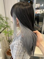 ゼンコー キチジョウジ シェール(ZENKO KICHIJOJI chere)&nbsp;【ZENKO吉祥寺Chere店】インナーカラー×チャコールグレー