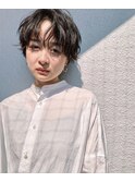 ラフに散らすマニッシュショート