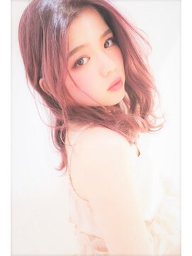 エヌオプションヘアデザイン(N option hairdesign) ピンキーフェザー☆カール