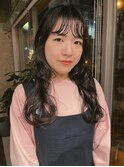 ロングパーマ