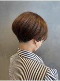 ハンサムショート#ライトブラウンカラー