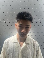 メロウ 神戸三宮(mellow) 【 メンズ 】 スパイキーショート / スキンフェード