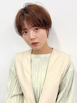 クレム 博多駅店(ChLem)&nbsp;暖色カラーショート 丸みショート マッシュショート 博多 福岡