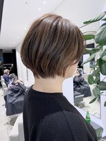 ステア ケース(stair case)&nbsp;大人艶髪まとまるショート顔まわり前髪カット