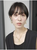 大人マッシュショート／丸みショート／イメチェン／30代40代50代