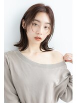 ポケット(pocket)&nbsp;切りっぱなしボブ/エアリーロング/美髪/ピンクブラウン/仙台#20