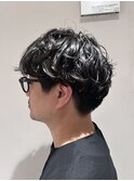 ショートパーマ/大きめカールパーマ/くせ毛パーマ