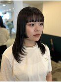 個性派レイヤーカット