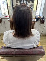 アローズ(arose)&nbsp;外ハネ仕上げ縮毛矯正