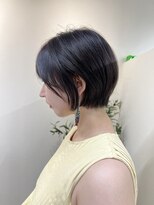 ユニ 江坂(Uni.)&nbsp;ショートボブ 丸みショートマッシュショート