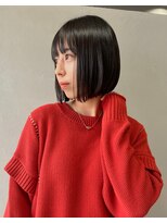 モノトーン(MONOTONE)&nbsp;顎ラインボブ