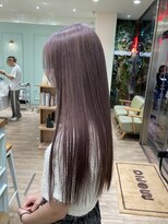 モリオフロムロンドン 大宮店(morio from London)&nbsp;ラベンダーグレージュ×ケアブリーチ　【村田】