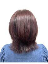 アプシア(UPSIA)&nbsp;ボルドー×ミディアムウルフ