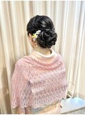 訪問着着付け・ヘアセット