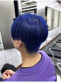 Instagram/@taka__l2ブリーチカラーコバルトブルー