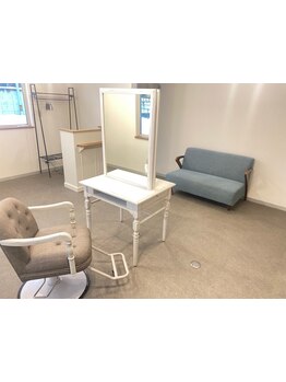 1席のみのプライベート空間。お客様との時間を大切にし、一人一人と向き合ってくれる◎