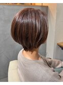 大人かわいいショートカット
