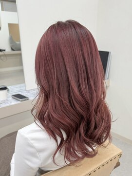 エトレ(etore) 透明感カラー/ブラウンレッド/ロングウェーブ