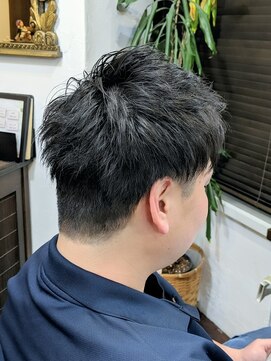ヘアリゾート アジアグランデ(Hair Resort Asia grande) 【MASA】さっぱりツーブロックショート【grande武蔵浦和】