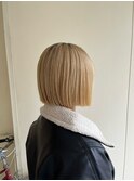 ボブカット◯切りっぱなしボブ◯前下がりボブ