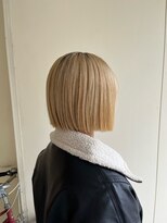 カシェ リタ ヘアー(CACHE'&RITA HAIR)&nbsp;ボブカット◯切りっぱなしボブ◯前下がりボブ