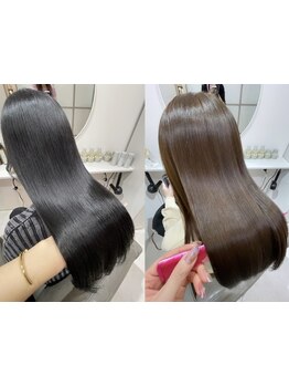 【白髪ぼかし◆透明感カラー】白髪を活かしたハイライト/ダブルカラーで美髪に!相談しやすい全席完全個室◎