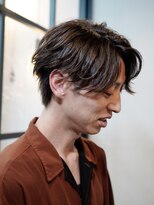 グランツ(Glanz)&nbsp;センターパートフェザーパーマ