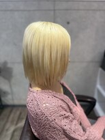 ルフレ 新宿歌舞伎町店(Reflet)&nbsp;ブリーチリタッチカラー/プルエクステ/ボブスタイル