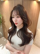 クム(kumu) 【kumu】 ロングレイヤー/顔周りカット/栄/名古屋