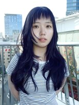 スタニング 渋谷(STUNNING.)&nbsp;ギザギザ前髪とシャープに見せる顔まわりハッシュレイヤー