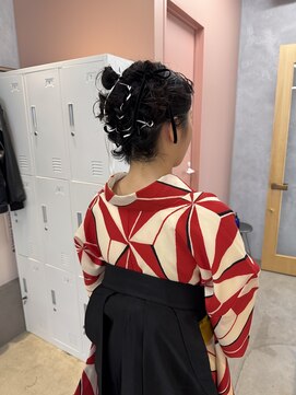 アマーク(a mark) 【松本 華】成人式・卒業式ヘアセット