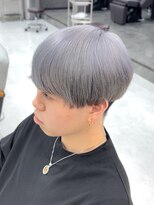 ザ アクネ 岡崎竜美丘店(THE ACNE)&nbsp;＊ホワイトシルバー/アンブレラカラー/マッシュ