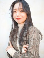 TJ天気予報 3コ 豊明店 顔まわりレイヤー/デザインカット/水素カラー/グレージュ