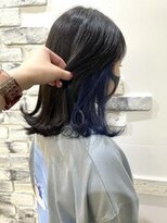 アルファ 松戸(alpha)&nbsp;大人ガーリー/ダークアッシュ/似合わせカット/ミディアムレイヤ