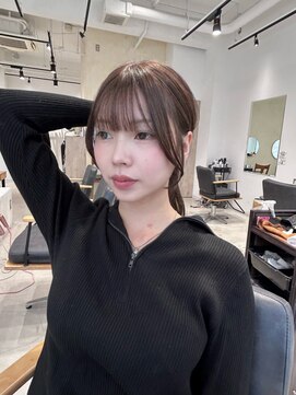 ビューバイネオリーブ 用賀店(Beau'r by neolive) 黒髪ボブルフネビージュ小顔ワンレン《用賀》