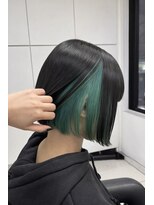 アッシュ 吉祥寺店(Ash)&nbsp;【アンブレラカラー】内側だけ派手にいきたい！下ろすとシンプル