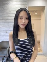 エーデル(EDEL) 顔周りレイヤー【韓国風レイヤー×ダークグレー】